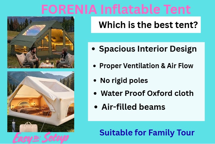 Inflatable tent